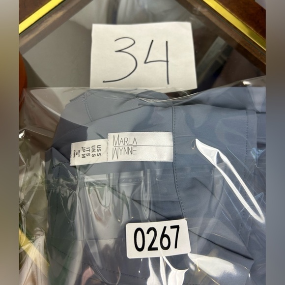 Marla Wynne nylon Spandex Stretchy Outdoor Hiking Button down Top blouse size S - Picture 10 of 10